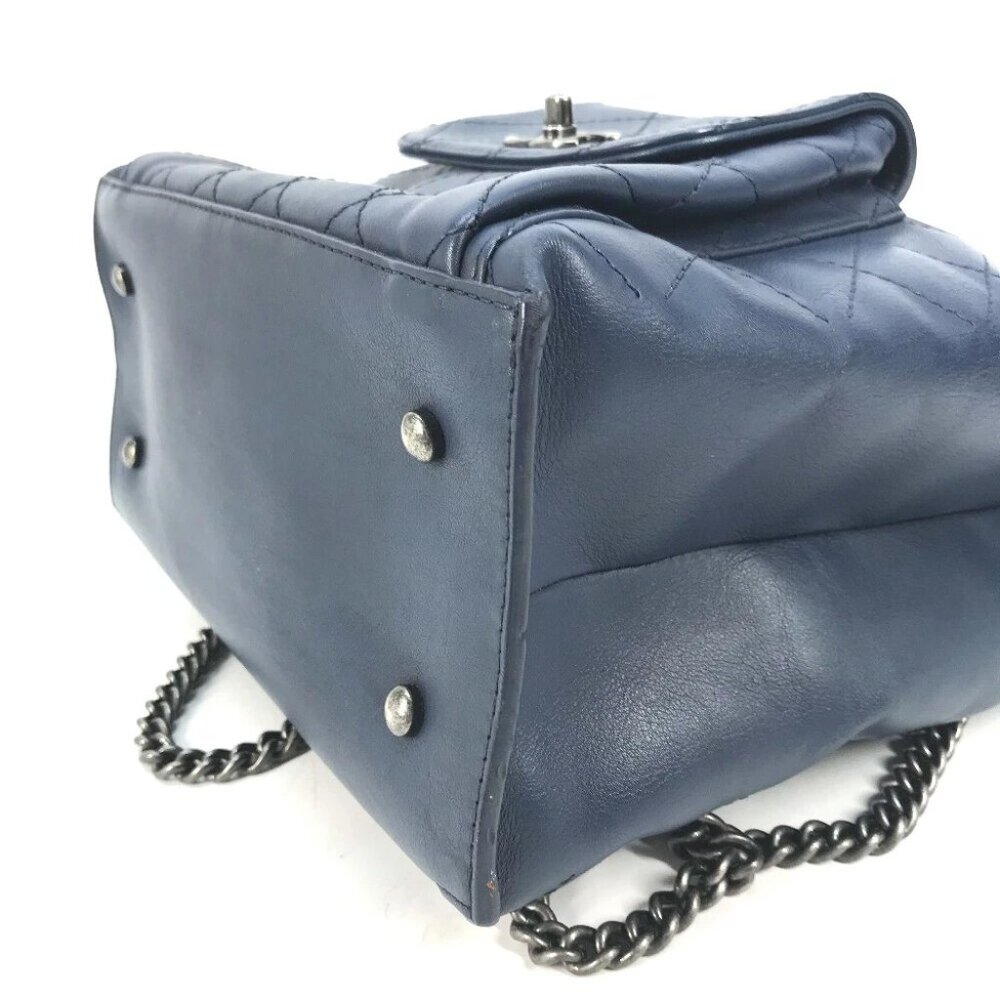 CHANEL Shoulder Matelasse CC CC Mark Chain 3WAY Drawstring Handbag Shoulder Bag - Picture 14 of 15